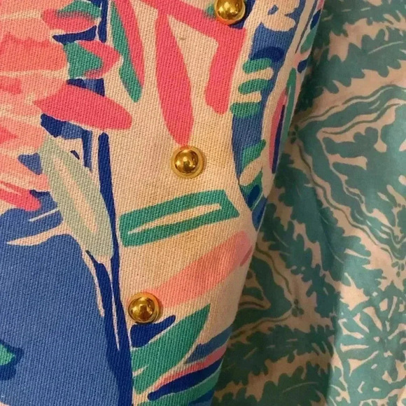 Pottery barn slathouse pin board Lilly Pulitzer GUC 73 - Picture 3 of 14